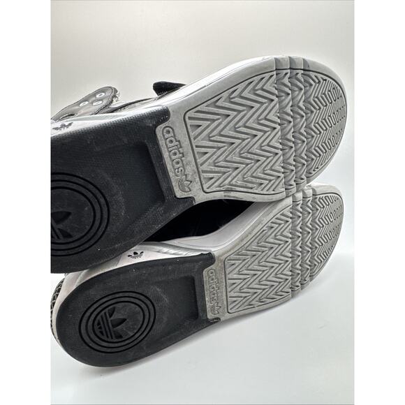 Womens Adidas Round HouseMid W - Q33015 Black Silver White Trainers Size 7 Clean - Picture 11 of 14